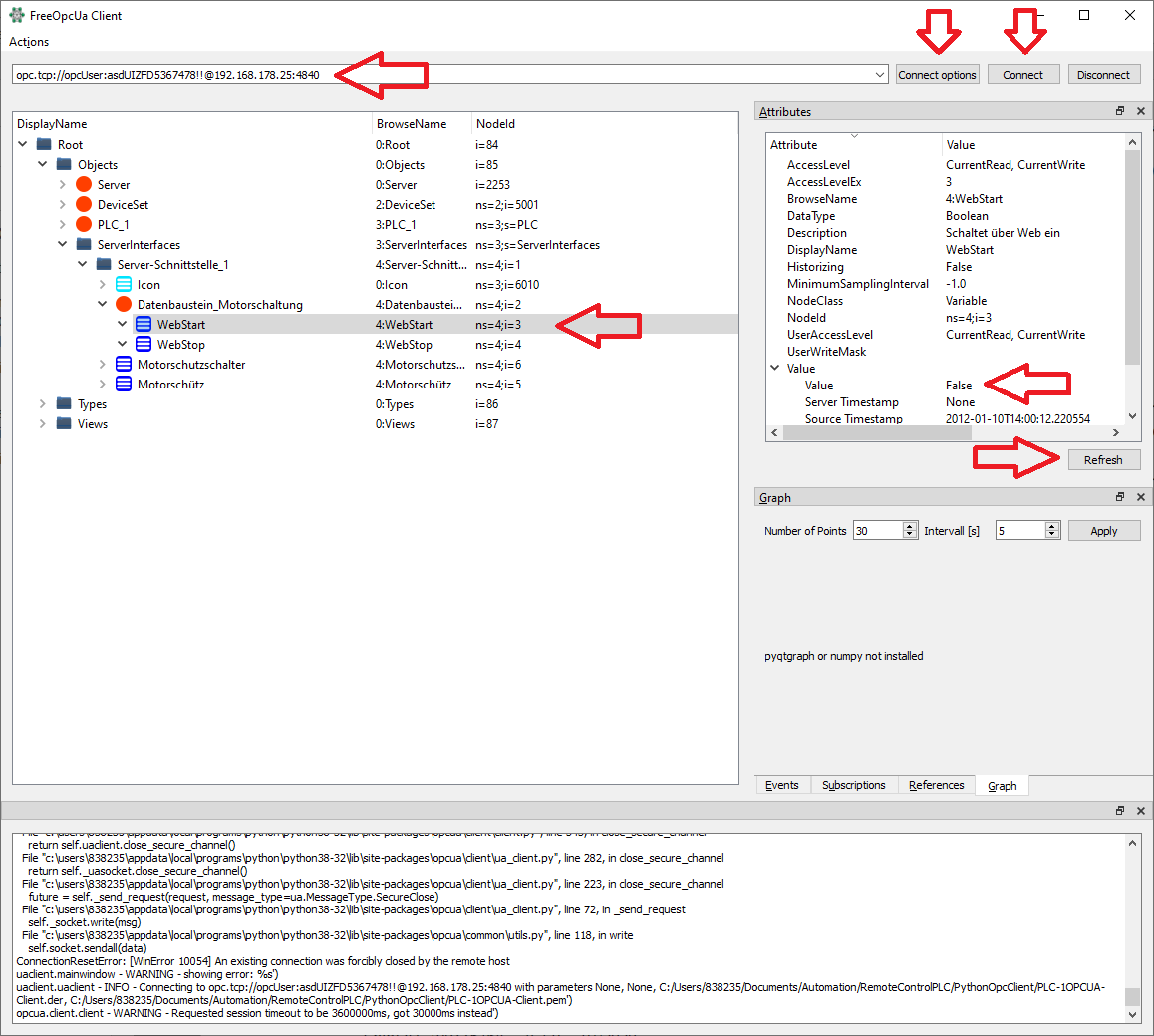 OPC UA-Client