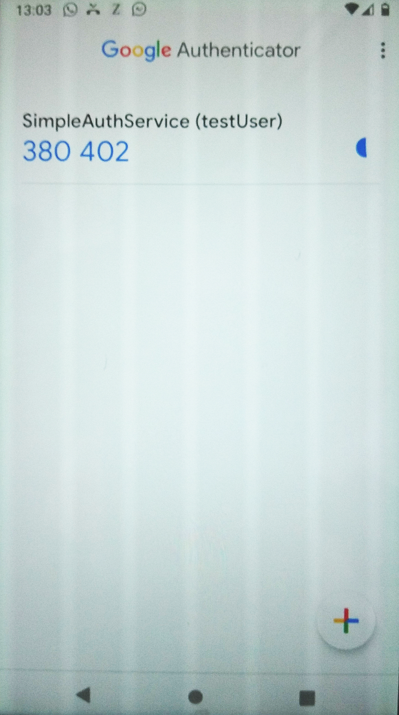 Google Authenticator App