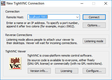 Mit SSL abgesicherte VNC-Verbindung mit TightVNC herstellen