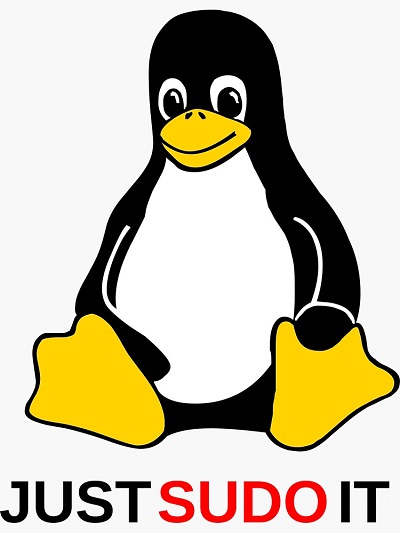 Just sudo it