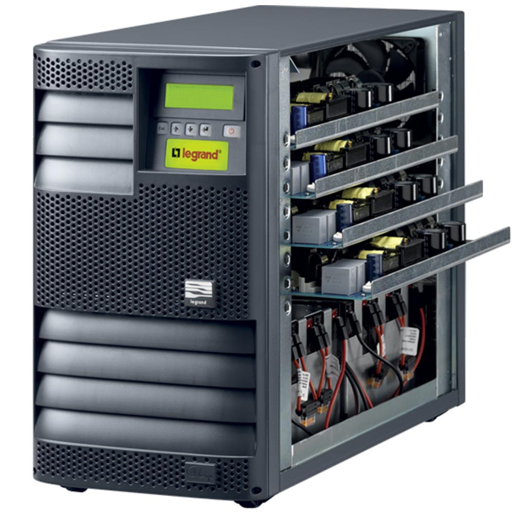 Modulare 1-phasige USV-Anlage Tower von 1,25 bis 10 kVA