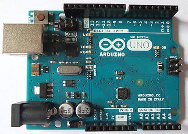 Arduino UNO R3 – Version in SMD-Bauweise mit USB-Schnittstelle und ATmega328-Mikrocontroller