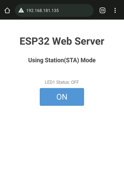Screenshot eines Handys der Webseite
