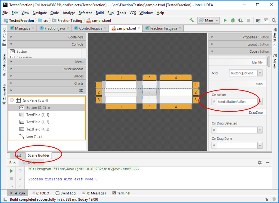 Java FX Scene Builder